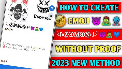 How to Create Emoji Name facebook id Without Update 2023 | Emoji name fb Id | Make Emoji name fb id