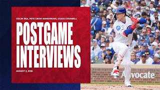 POSTGAME INTERVIEWS: PCA, Craig Counsell, Colin Rea | Cubs Locker Room Sound (8/2/2026)