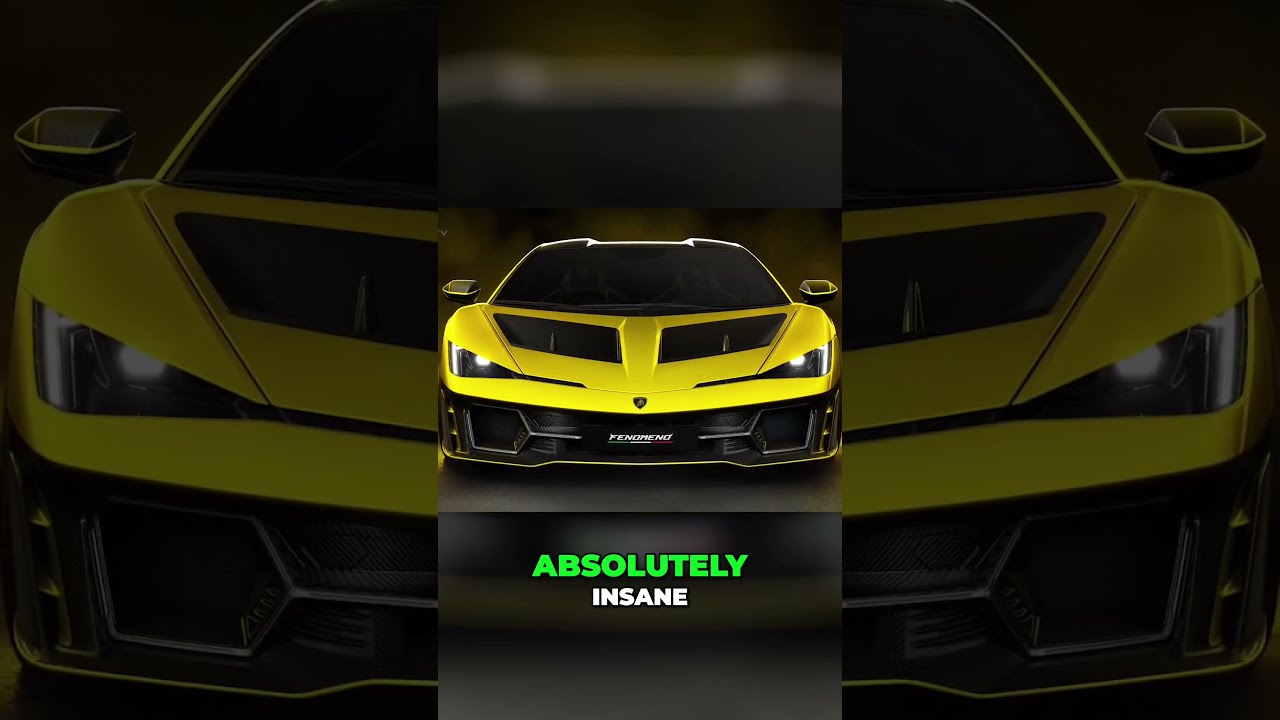 Lamborghini Fenomeno Fastest Most Insane Supercar LEAKED 