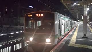 常磐線E231系取手行上野発車