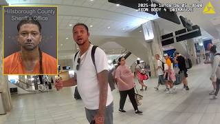 Download lagu Frontier Airlines Passenger Tries To Fight Cops After Airport Arrest