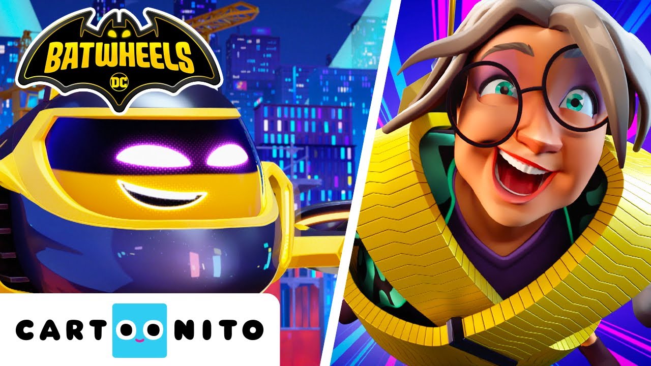 A Heroic Ride for Granny | Batwheels  | Cartoonito