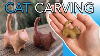 The Most Insanely Easy Cat Carving Ever by Log's Carving Club 60,755 views 2 years ago 10 minutes, 52 seconds