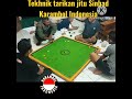Skill gokil tekhnik tarikan Karambol Sinbad #skill #karambolindonesia #foryou #carrom