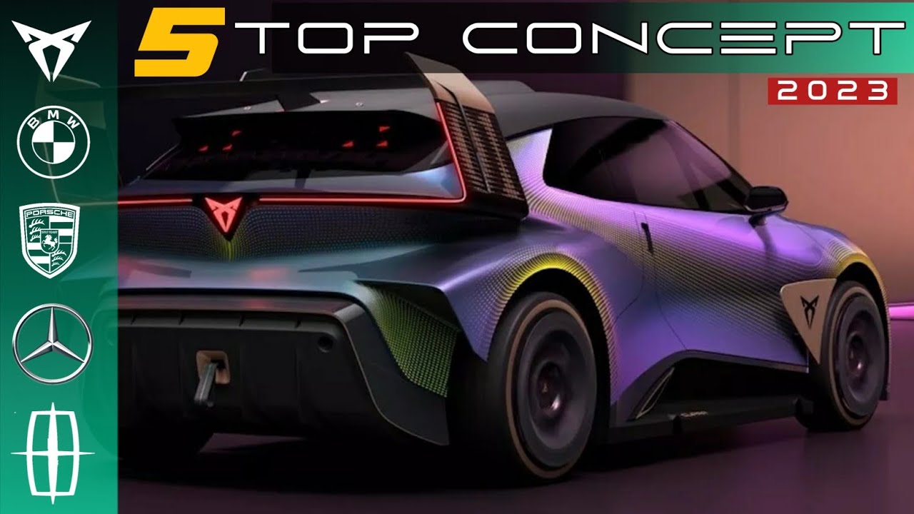 Top 5 Amazing Concept Cars 2023 [4k]