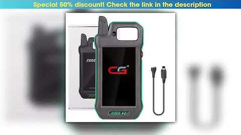 Original WIFI CG K2 CGDI K2 Multifunction Remote Generator Smart Locksmith Key Tool Supports 96