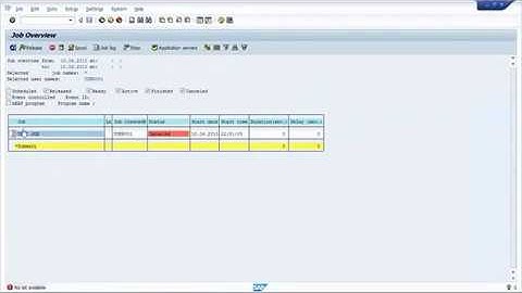 SAP BASIS : Scheduling Background Jobs