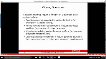 R12 x Install Patch Maintain Oracle EBS - (17) Clone