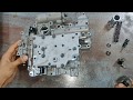 Toyota corolla valve body, solenoids and ball part location