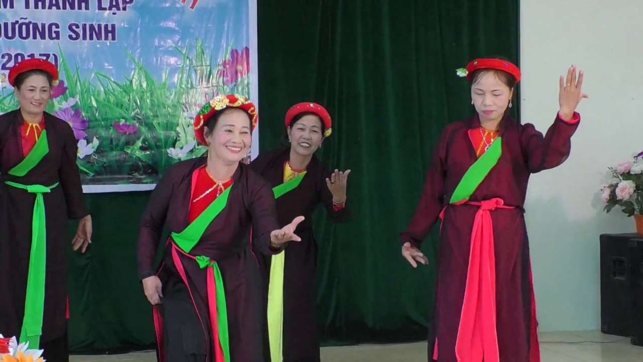 Múa gửi về quan họ - CLB văn thể Chùa Biện Sơn - TT Yên Lạc