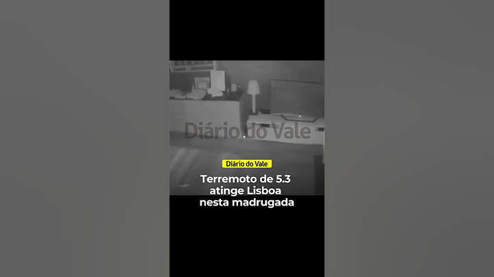 Terremoto de 5.3 atinge Lisboa nesta madrugada