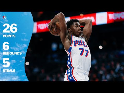 VJ Edgecombe SHOWS OUT in South Philly Debut