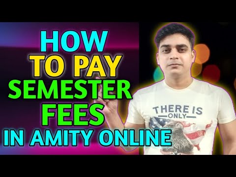 How To Pay Semester Fees in Amity online #samtechnicalguru #amity #amityonline #online #semester