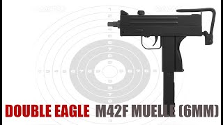 ✅ Double Eagle  M42F - Pistola de airsoft muelle (6mm)