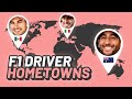 The 2020 Formula 1 Grid - Where are they from?