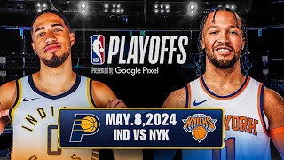 Indiana Pacers Vs New York Knicks Game 2 Live Stream | #NBAPlayoffs #Knicks #Pacers