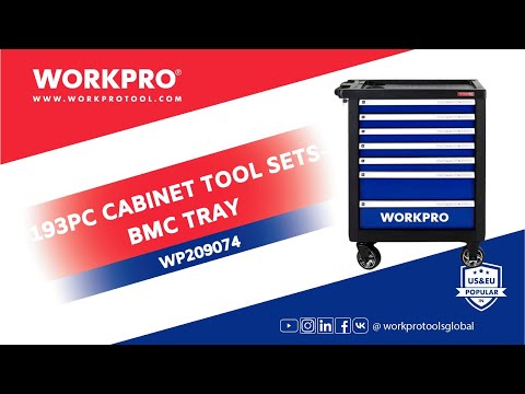 WORKPRO 193PC 7-DRAWER