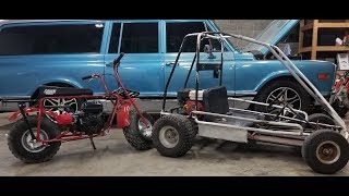 Project Go Kart powered by a Honda Gx160 5.5 HP