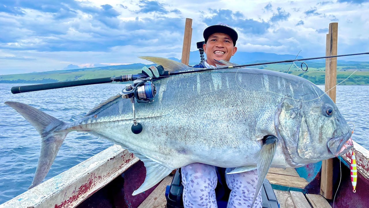 GT MONSTER vs LIGHT JIGGING !!! LEMBOR-NANGALILI !!!