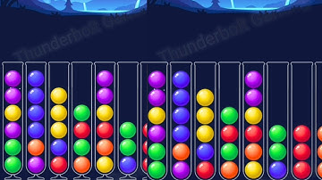 Ball Sort color Puzzle Game || Level 41-50 #ballsortpuzzle #ballsortpuzzlegameplay