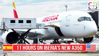 TRIP REPORT | 11h in Premium Economy. Worth It? | IBERIA Airbus A350 | Madrid to Los Angeles