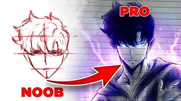Easiest Way to DRAW anime character Like A PRO! (Part 2)