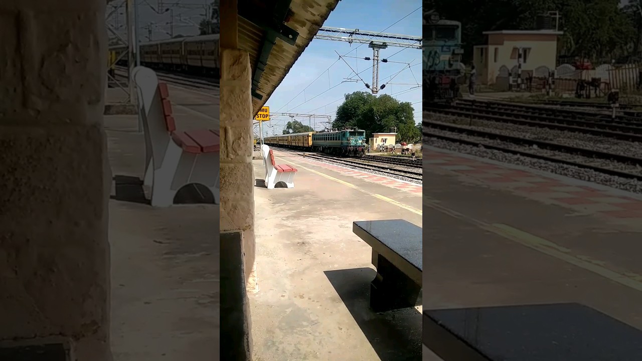 06088/Brahmapur - Ernakulam Junction Special (UnReserved) is coming #train  #indiarailways #wag7 - YouTube