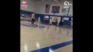 News We Love: Oklahoma basketball player with Down syndrome makes crowd go wild after making shot