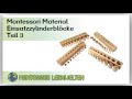 Anleitung zur Materialarbeit: Zusatzmaterial für farbige, knopflose Zylinder/ Einsatzzylinderblöcke