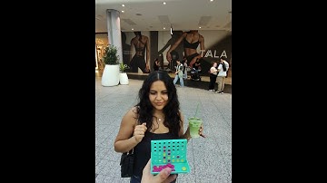 Connect 4 With Latina’s 👀🌴 #reels #challenge #shorts #connect4 #connect4oughts #viral
