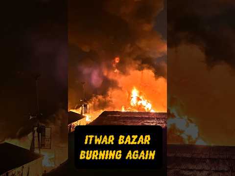 Massive Fire .Sunday Market, Islamabad