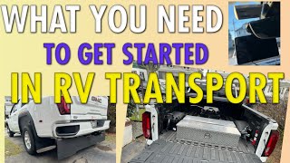 What You Need To Get Started In RV Transport