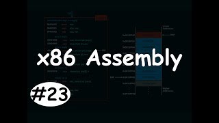 x86 Assembly #23 - C to Assembly | Local Variables | Animation Format