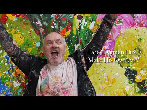 Does Damien Hirst Make His Own Art?