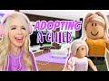 I ADOPTED A CHILD IN BROOKHAVEN! (ROBLOX BROOKHAVEN RP)