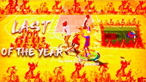 I WENT ON THE LAST 100 GAME STREAK ON MY LOGO ACCOUNT! NBA2K20