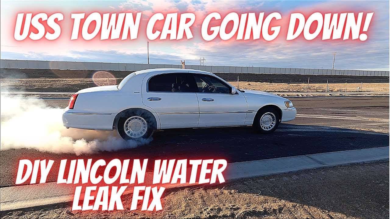 Lincoln TOWN CAR Taking on WATER! How To Repair the Cabin Water Leak on