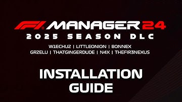Installing and Setting Up the 2025 Season DLC Mod - Guide - F1 Manager 2024
