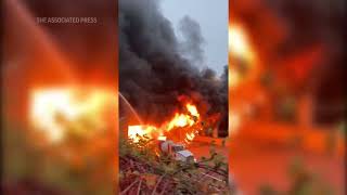Fiery Crash Involving Gasoline Tanker Closes I-95 In Connecticut