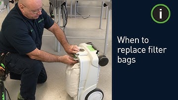 Festool Tip: When to replace your filter bag