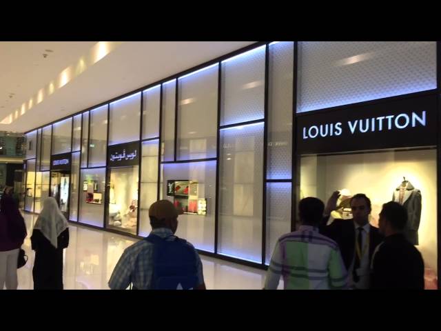 Louis Vuitton in Dubai mall 