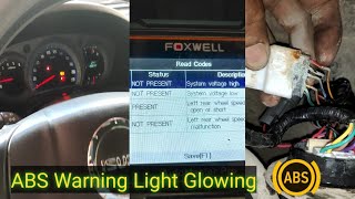 Isuzu D-max ABS problem