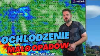 OCHŁODZENIE przed nami. Mocne spadki temperatur w nocy. MAŁO OPADÓW :(