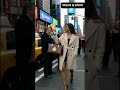 Model Turns French Fries into Luxury Handbag 🍟✨ | Funny Times Square Fashion Show