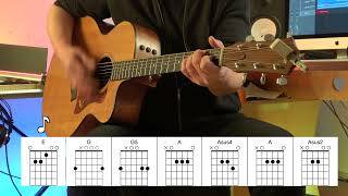 Crazy - Acoustic Guitar - Seal - Original Vocal Track - Chords