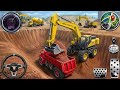 👷New City Road Construction Simulator 3D 🚧 | Heavy Excavator & Truck - Android Gameplay