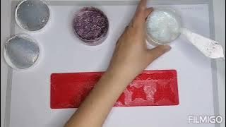 Sommerschild mit OutdoorDecor Farbe und Glitzercreme von GONIS