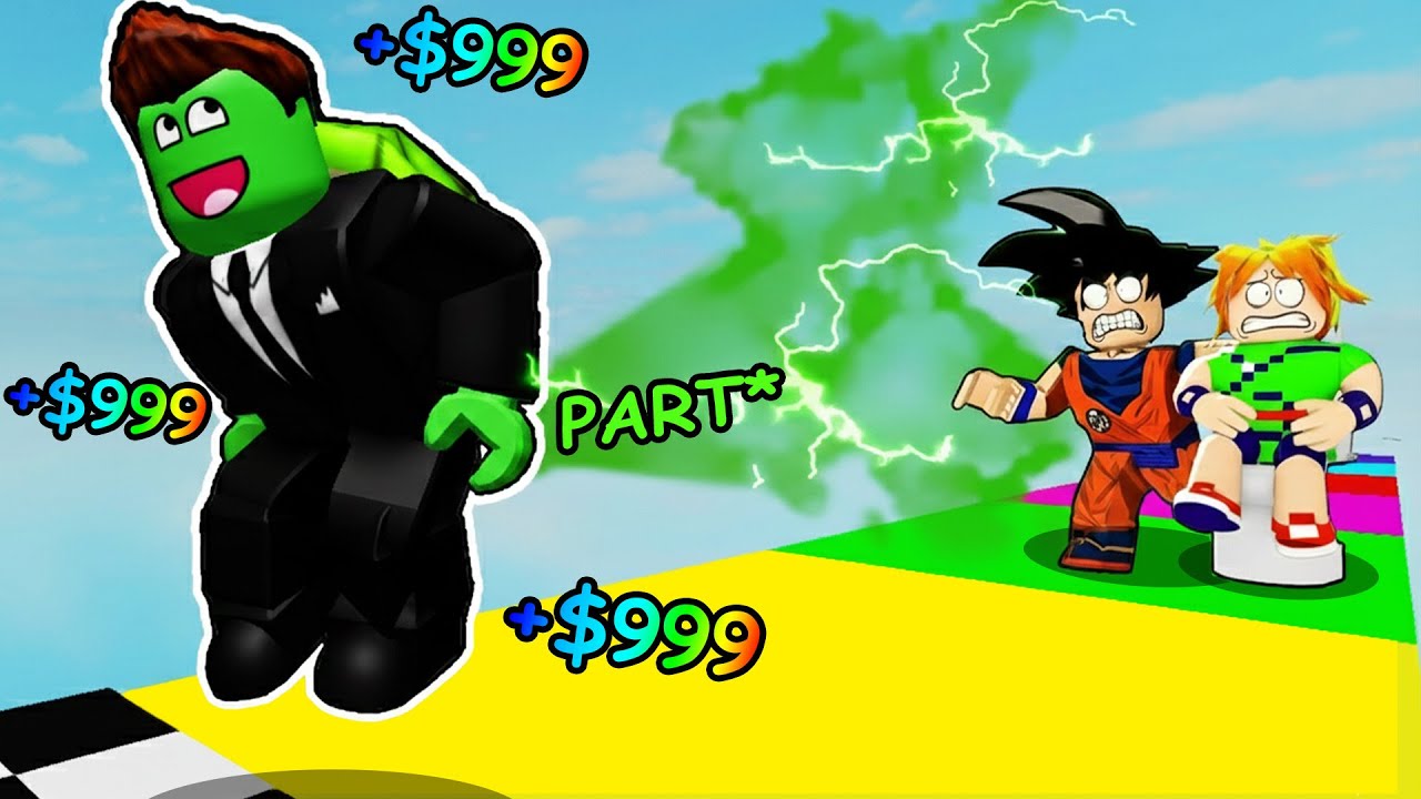 Am devenit CEL MAI RAPID in Cursa cu BASINI in Roblox!