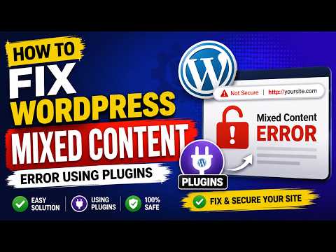How to fix WordPress SSL Mixed content Error using SSL Insecure Content Fixer WordPress Plugin?