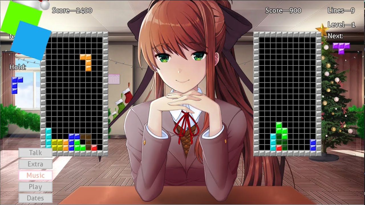 Tetris With Monika  Monika After Story Mod 